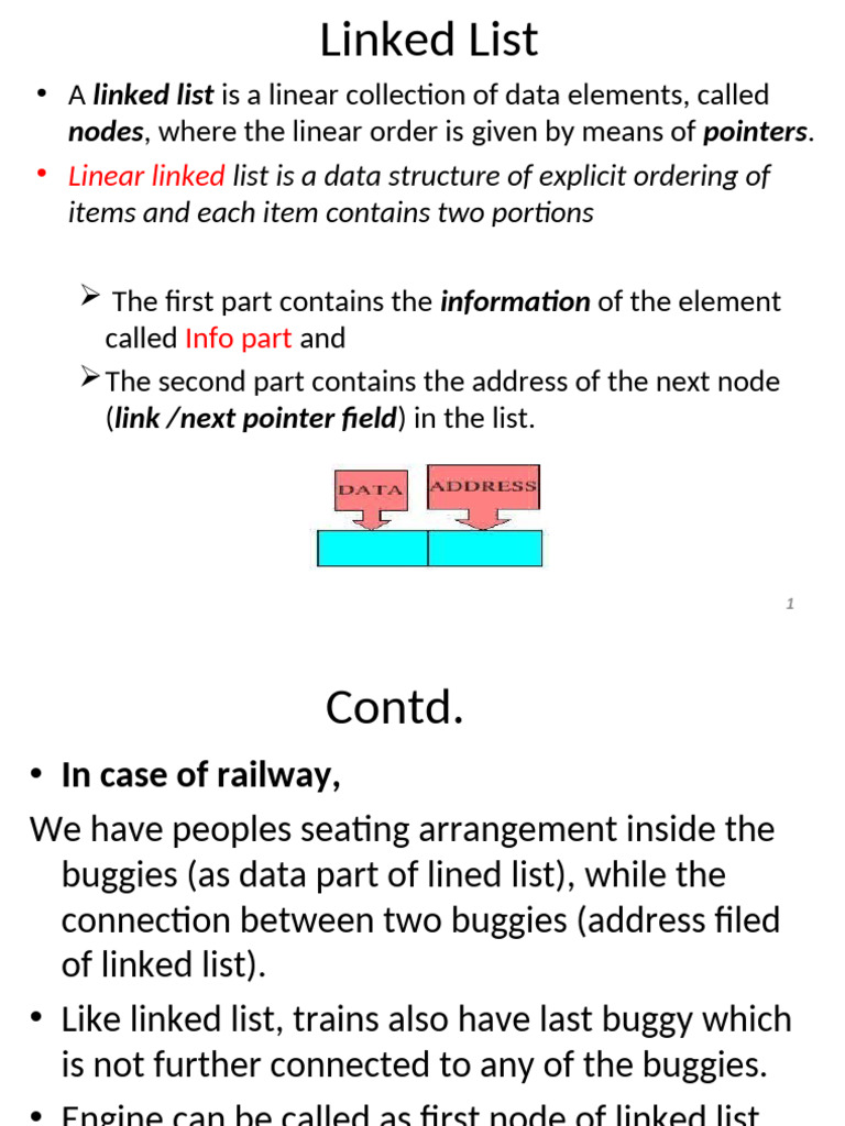 Understanding Linked Lists: Structure & Operations | PDF | Pointer ...