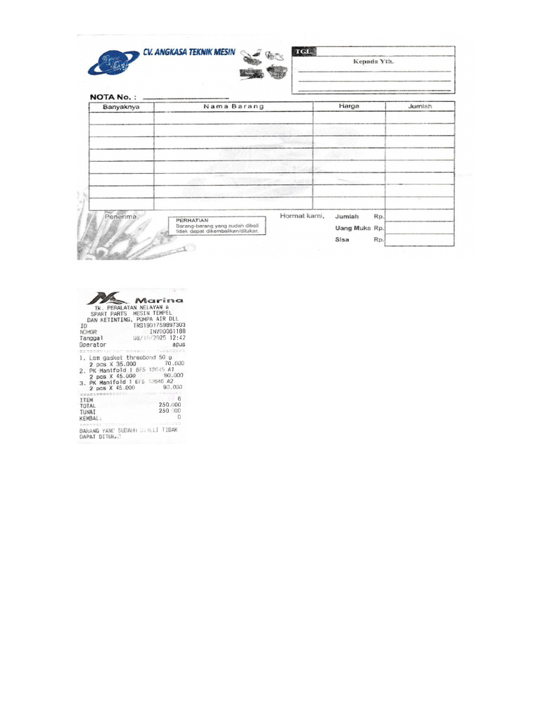 Nota Prin | PDF