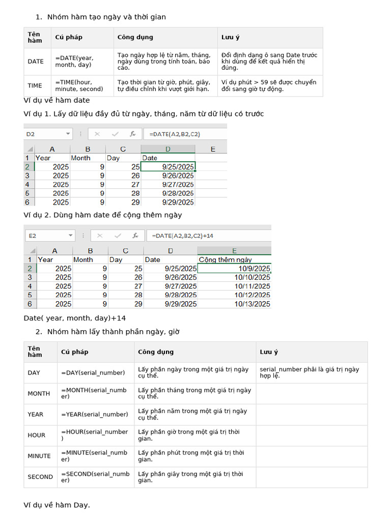 Date and Time | PDF