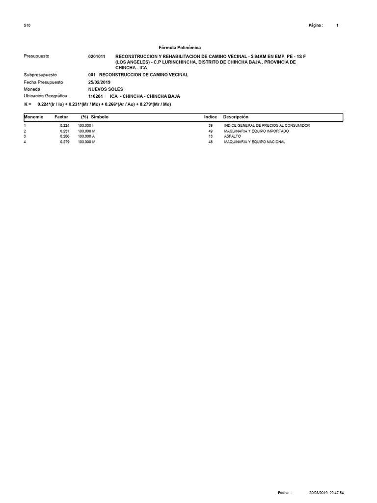 Formula K | PDF