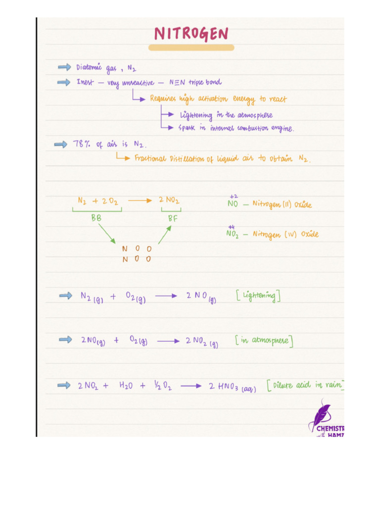 Nitrogen | PDF