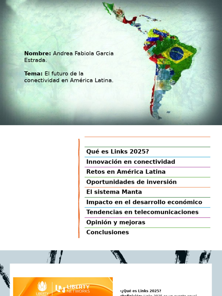 Conectividad y Oportunidades en LATAM | PDF | America latina ...