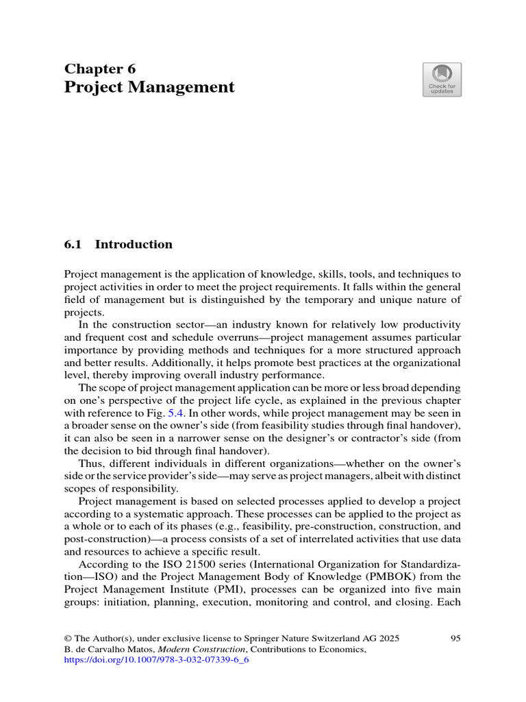 978-3-032-07339-6_6 | PDF | Project Management | Risk Management