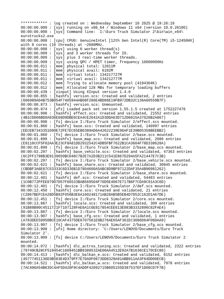 game.log | PDF | Computing | Computer Architecture