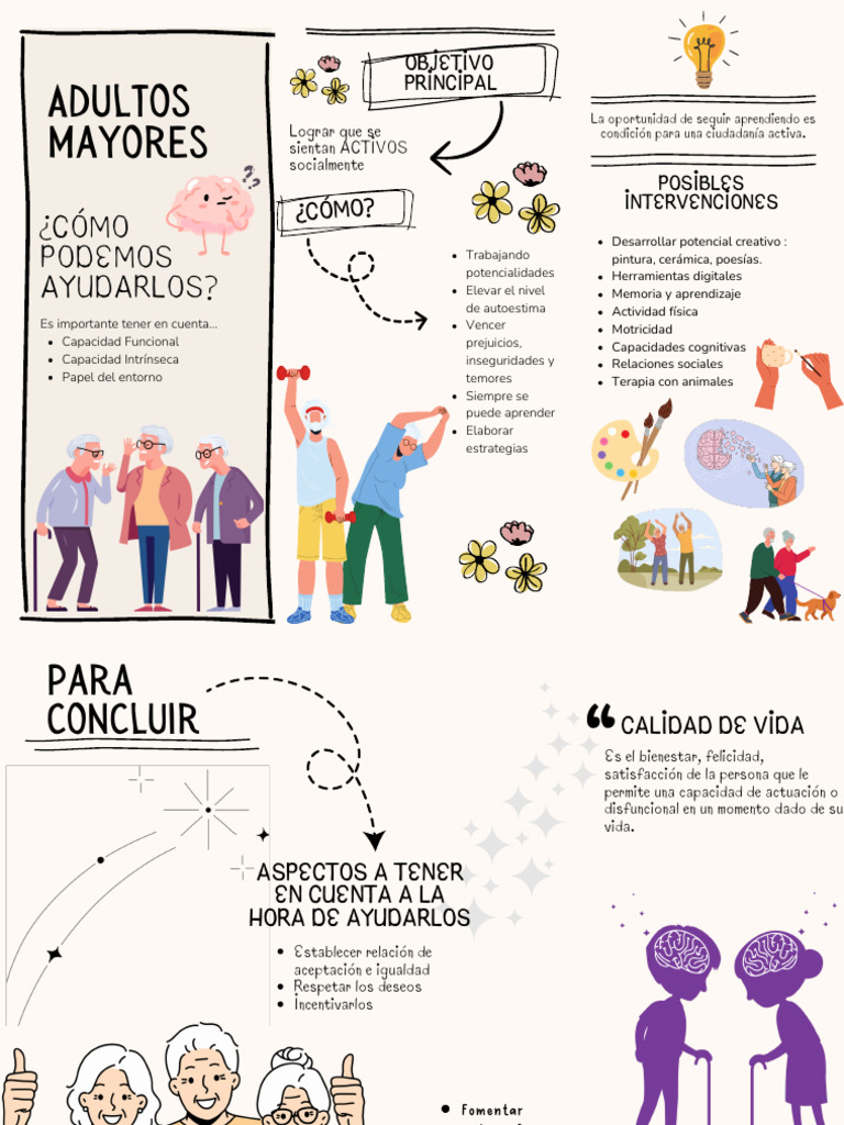 Estrategias para Activar a Adultos Mayores | PDF | Vejez | Aprendizaje