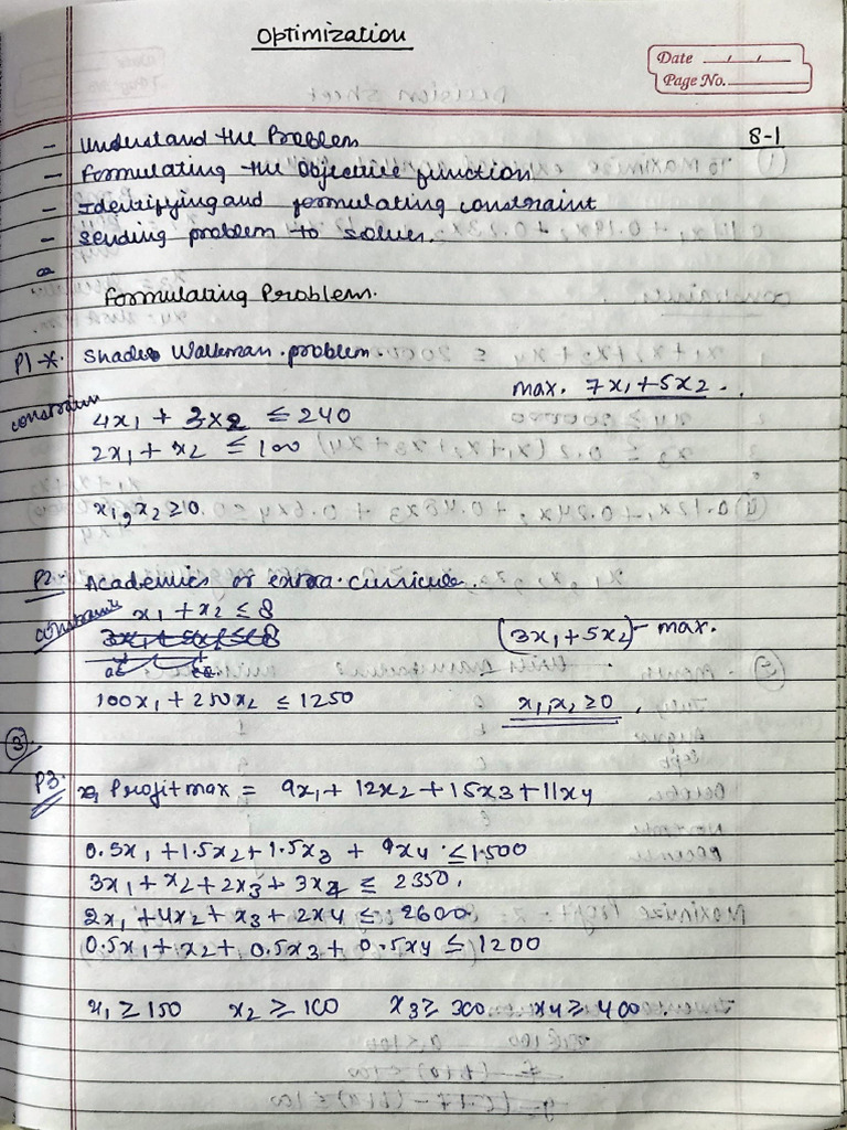 Opti Notes | PDF