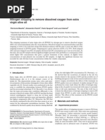Download Nitrogen Stripping to Remove Dissolved Oxygen From Extra Virgin Olive Oil by Anonymous Cr3kV7W SN95507462 doc pdf