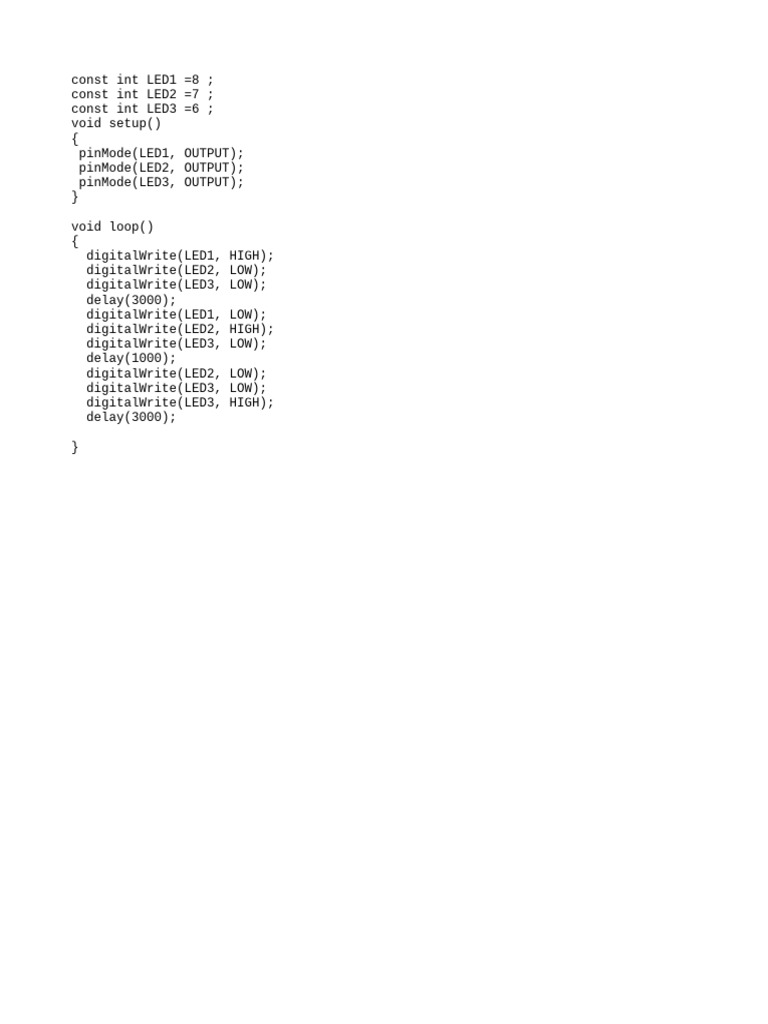 Const Int LED1 =8 ; | PDF