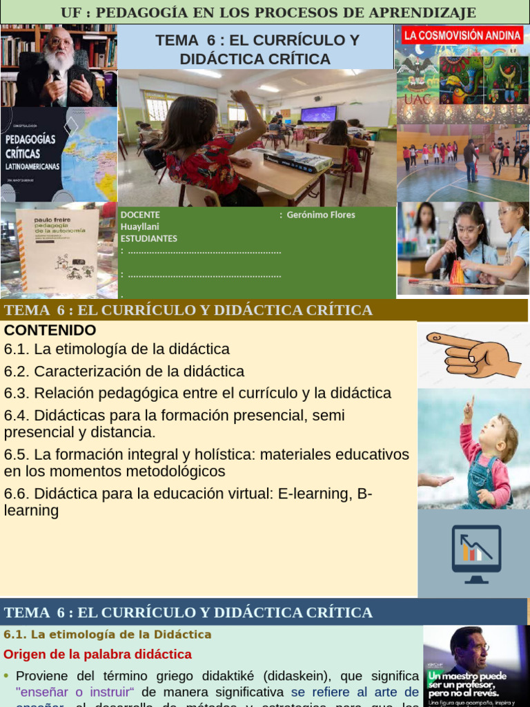 Didáctica Crítica y Currículo Educativo | PDF | Plan de estudios ...