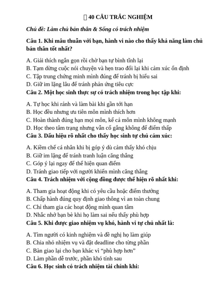 Ban Ke Hoach Ren Luyen Phat Trien Ban Than (Mau) 2 | PDF