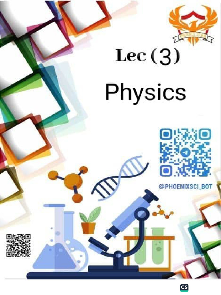 Physics Lec 3 | PDF