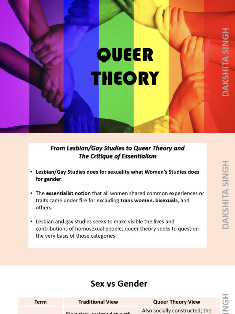 Understanding Queer Theory Essentials | PDF | Queer Theory | LGBTQIA+ ...