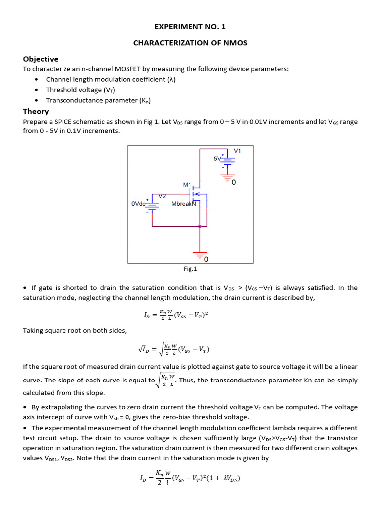 Lab Experiment 1-10 | PDF | Logic Gate | Cmos