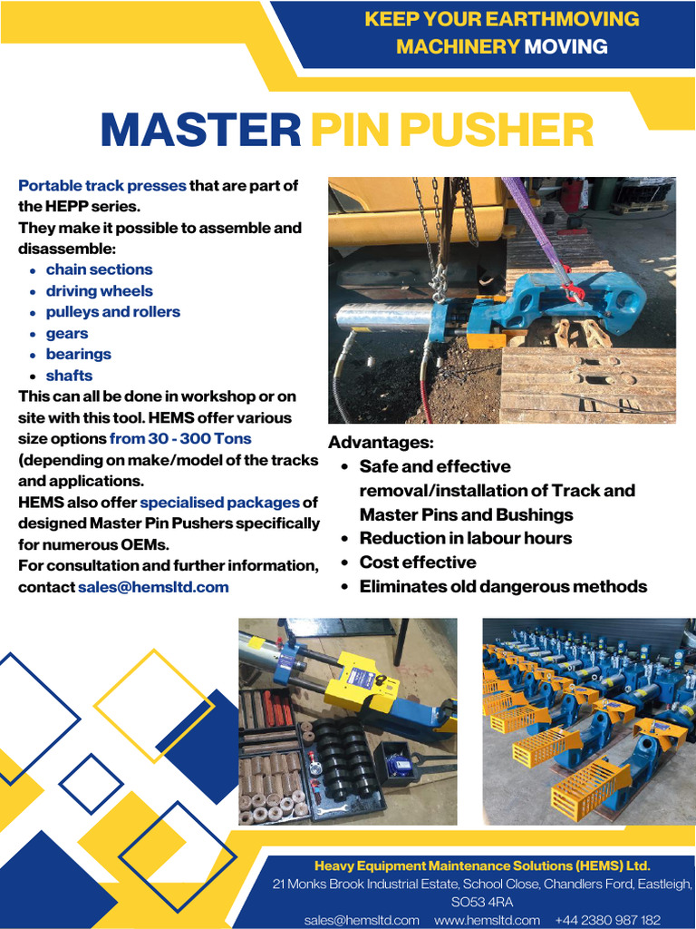 MPP Brochure 25 Min | PDF | Machines | Heavy Equipment