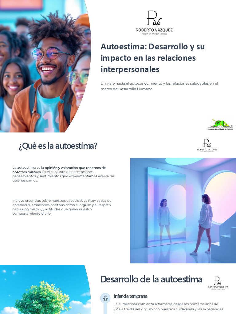 Autoestima y Relaciones Saludables | PDF | Autoestima | Modificación de ...
