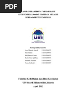 Download Efek Pemberian Obat Diazepam Dengan Melalui Berbagai Rute Pemberian Fix by Finti Galoec SN95511247 doc pdf