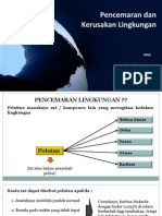 Pencemaran Dan Kerusakan Lingkungan