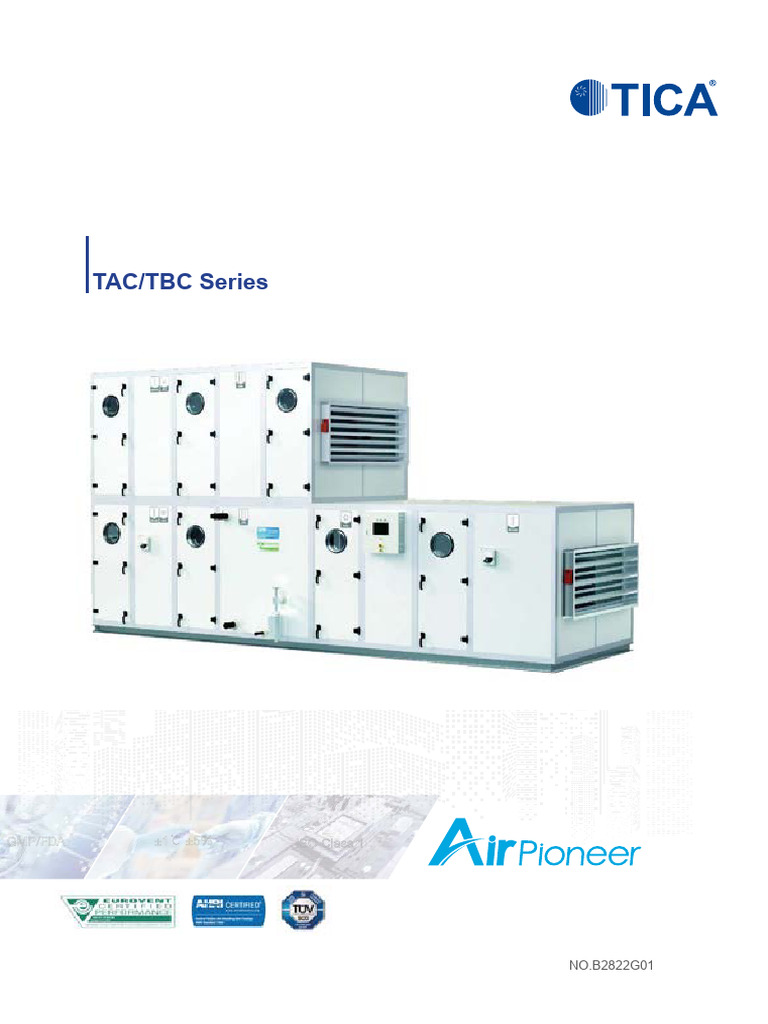 TICA Modular Air Handling Unit Overview | PDF | Building Insulation ...