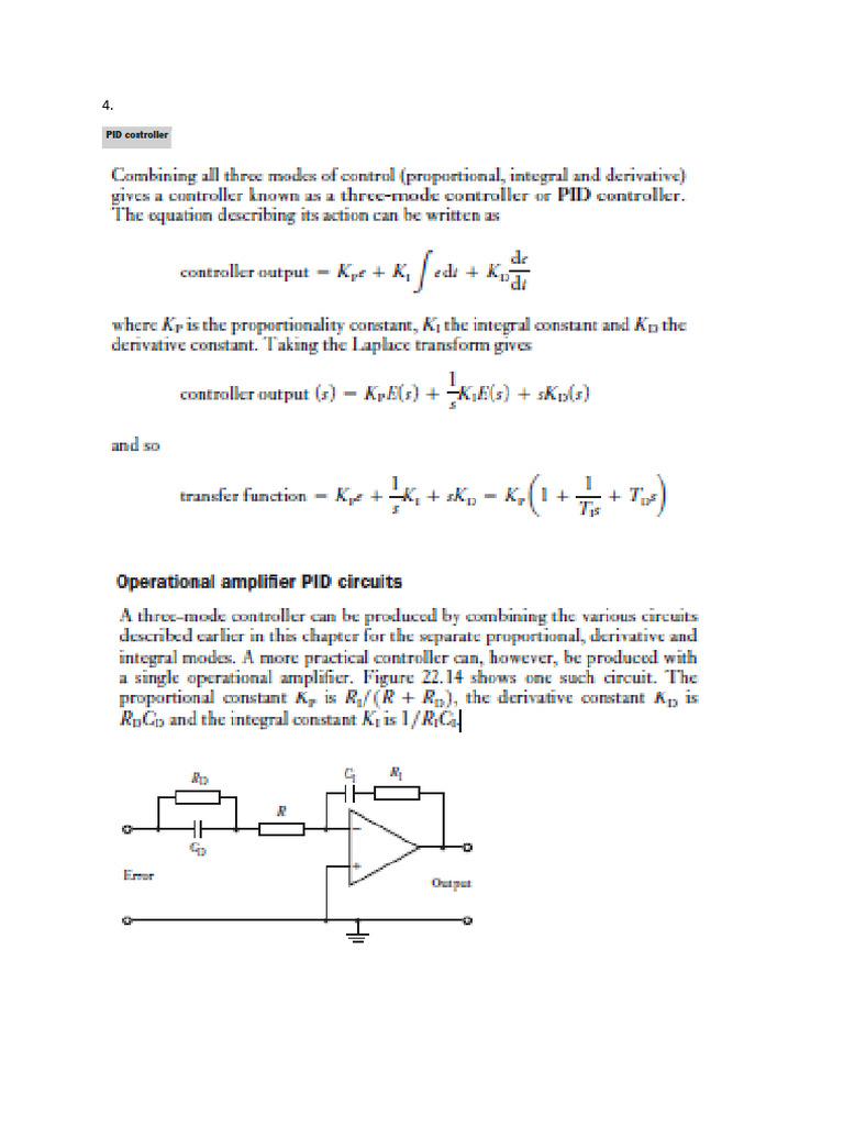 Pid Controller | PDF