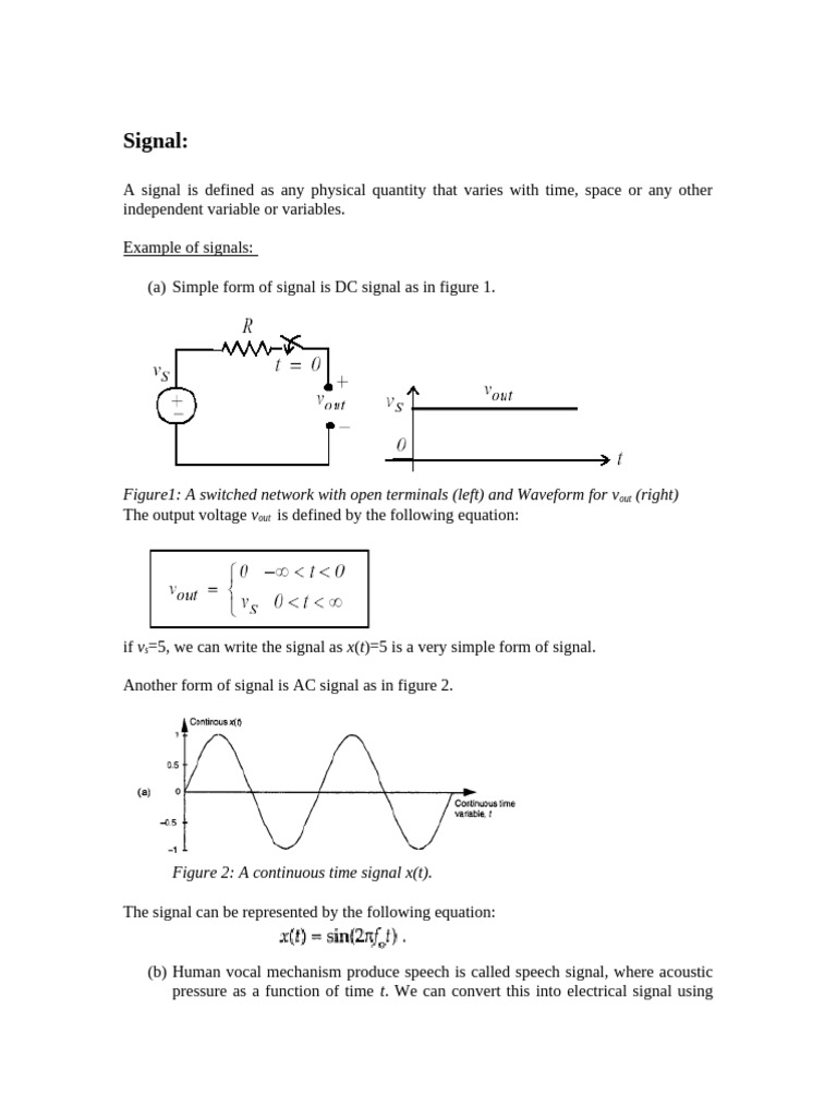 Chapter1 1 | PDF | Discrete Time And Continuous Time | Amplitude