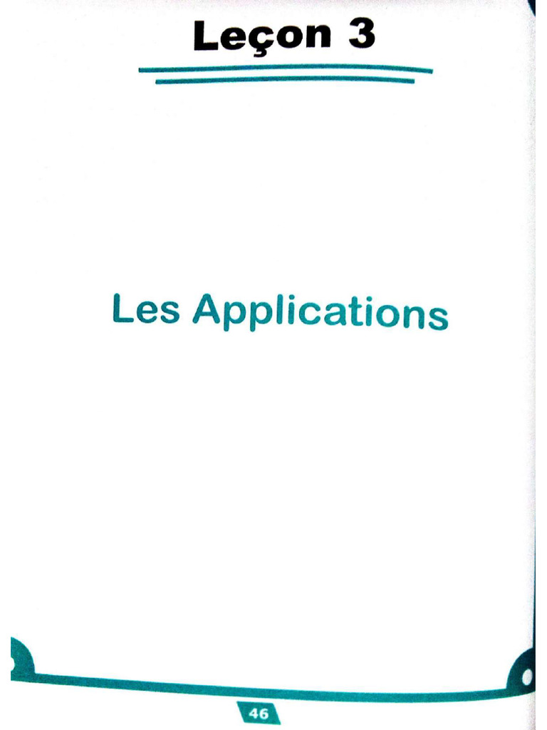 1 Bac Sm Applications Collection 2020 | PDF