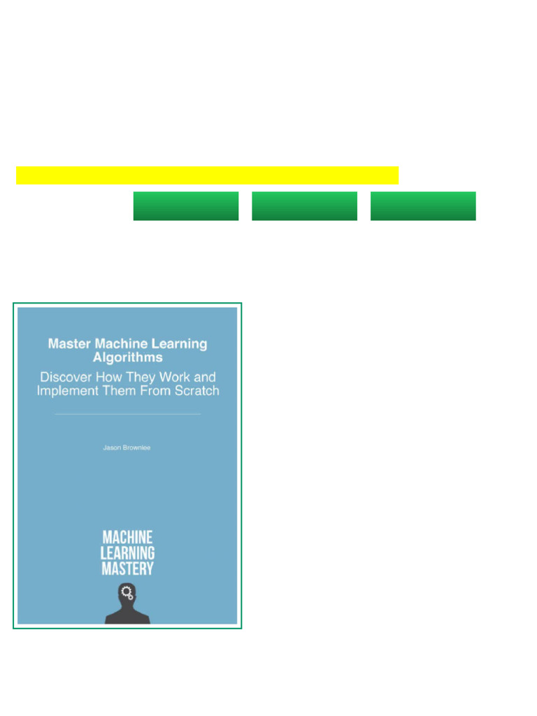 MACHINE LEARNING ALGORITHMS FROM SCRATCH WITH PYTHON JASON BROWNLEE visual data 6
