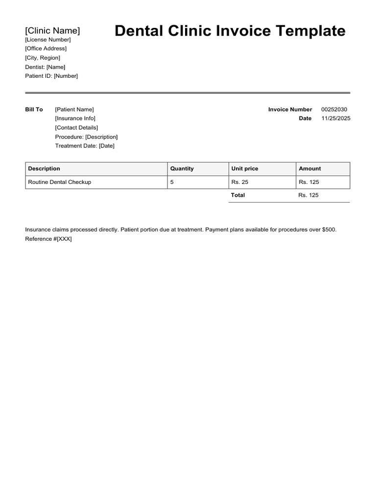 Invoice 00252030 | PDF