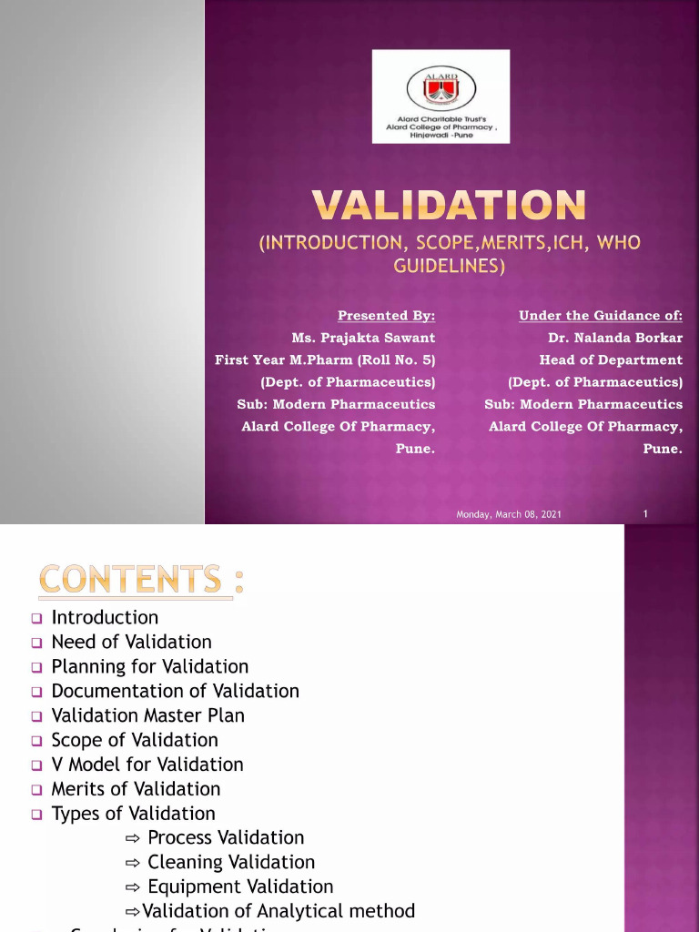 Unit 3 Validation | PDF