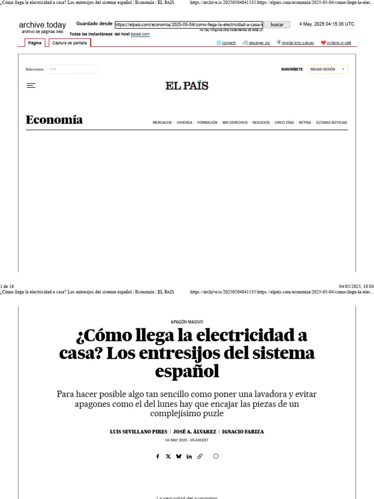 Cómo Llega La Electricidad A Casa | PDF | Energía renovable | Red eléctrica