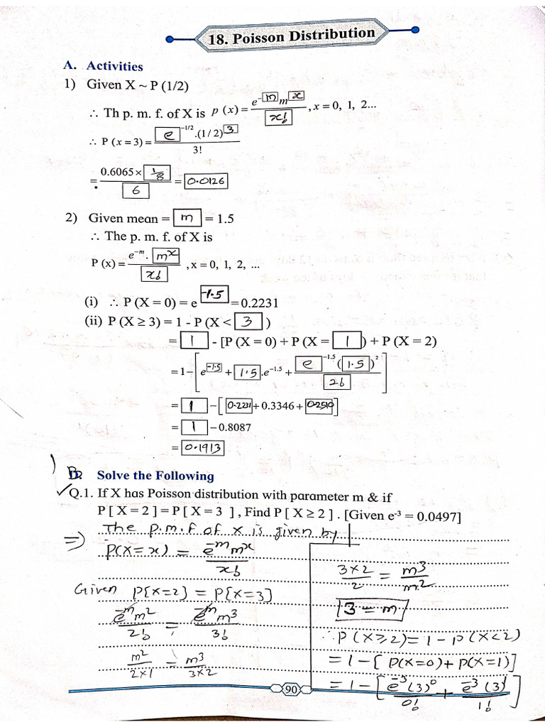 Practicalno 18) Poissondistribution | PDF