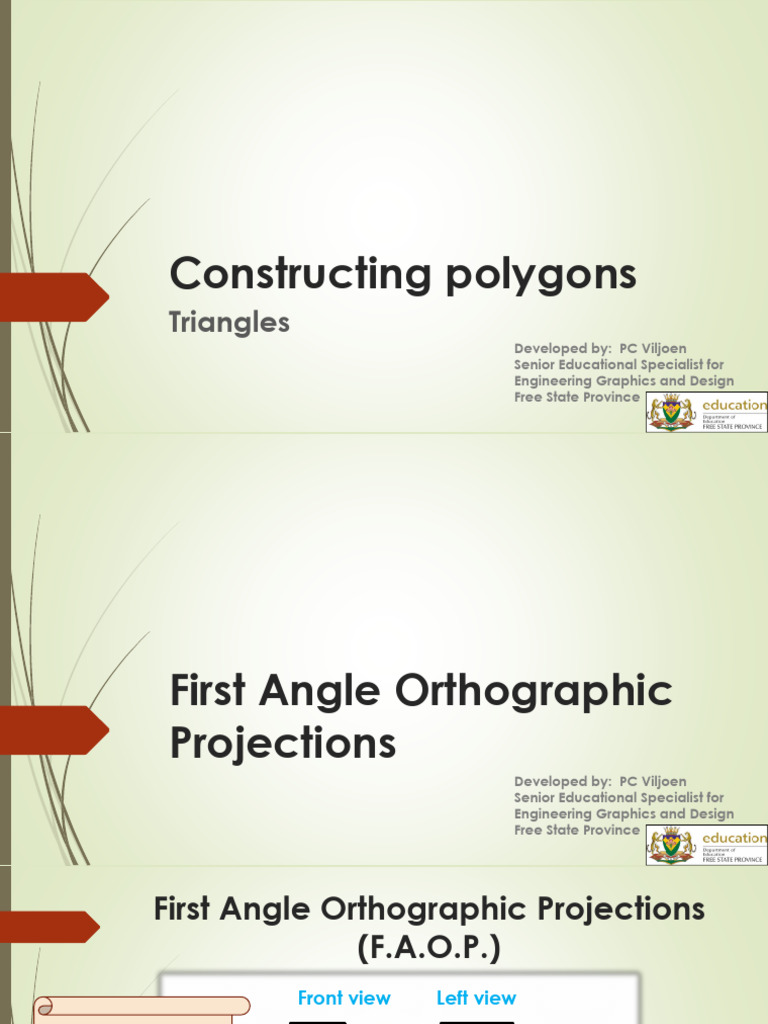 P1 - Q2.1 - Construction of Polygons | PDF | Triangle | Polygon