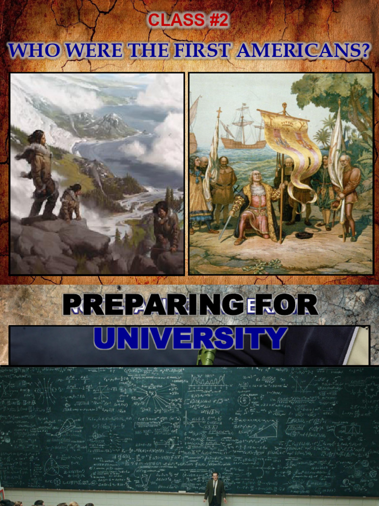 History of The United States - Class 2 - The First Americans | PDF