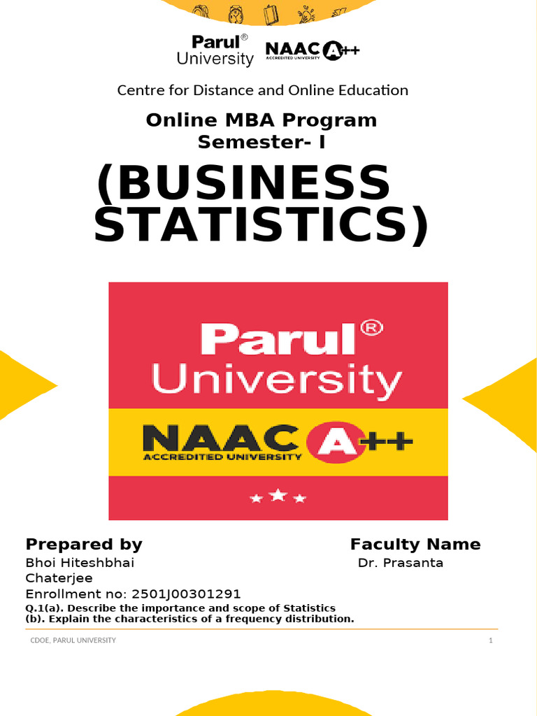 Importance of Statistics in Management | PDF | Statistics | Forecasting