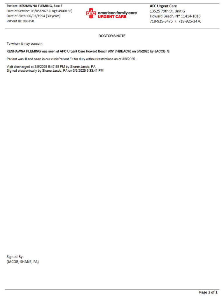 DR Note | PDF