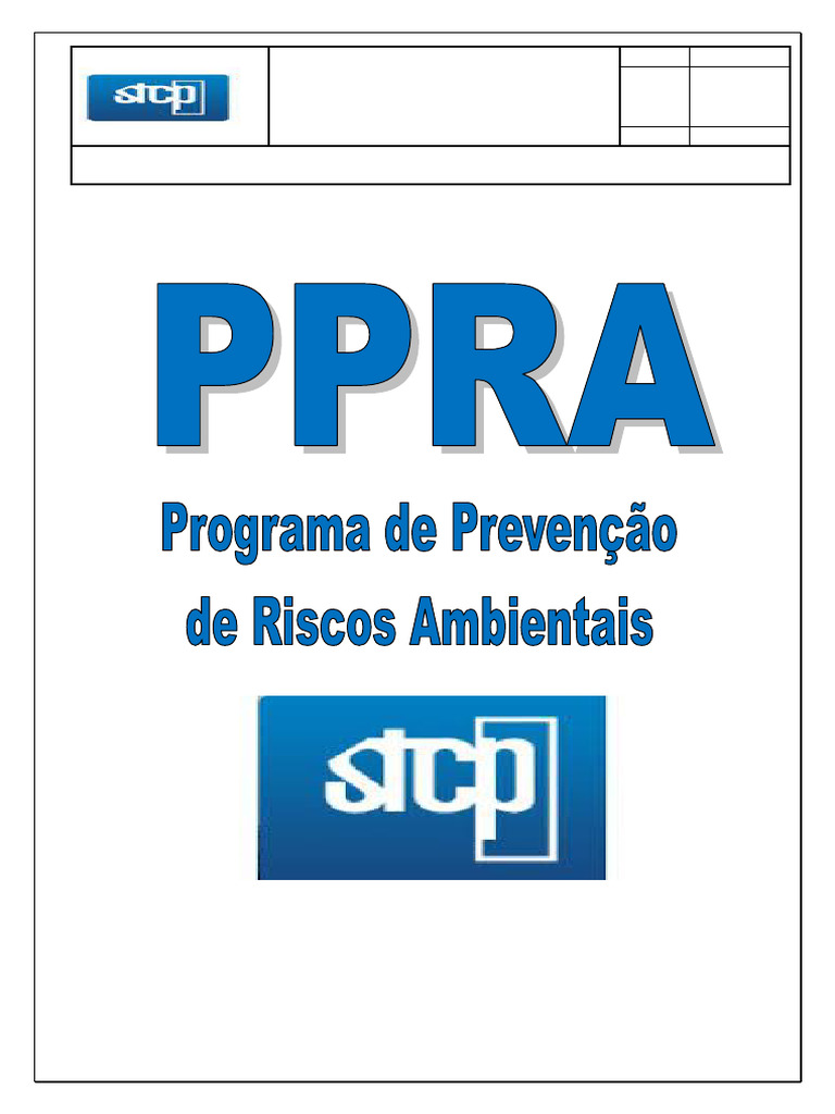 PPRA: Programa de Prevenção de Riscos Ambientais | PDF