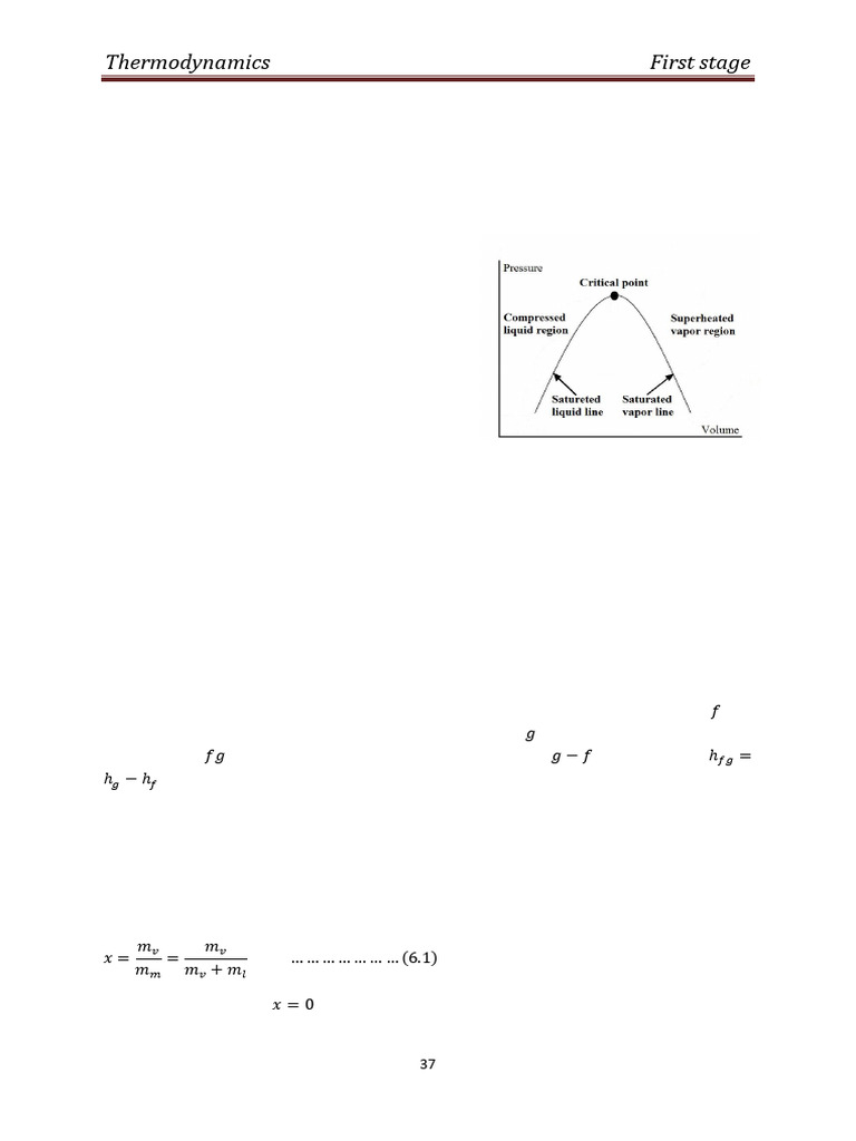 Thermodynamic Properties of Water | PDF | Steam | Phase (Matter)