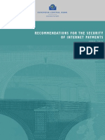 Recommendations For The Security of Internet Payments: APR Il 2012