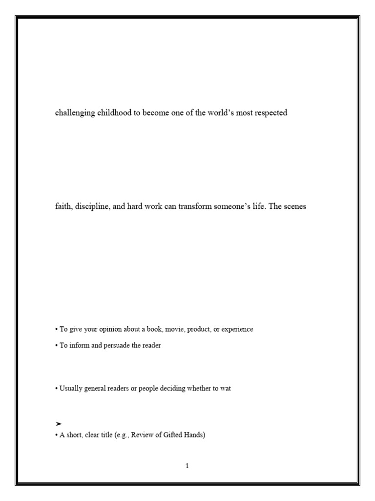 Review 1 | PDF
