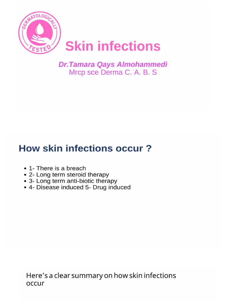 Skin Infection | PDF