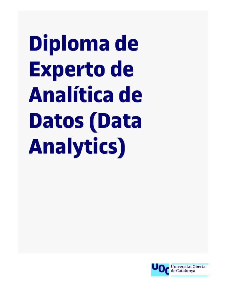PC11635 Es | PDF | Inteligencia de negocios | Big Data