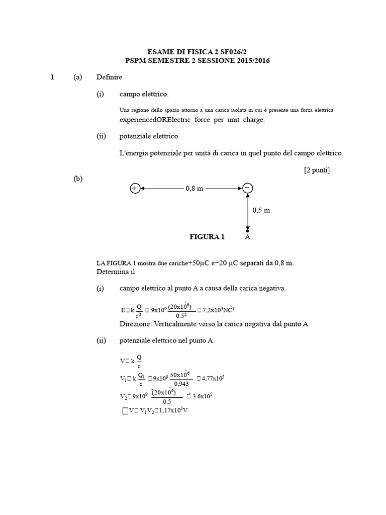 PSPM 2 2015 - 2016 Domande e Risposte | PDF