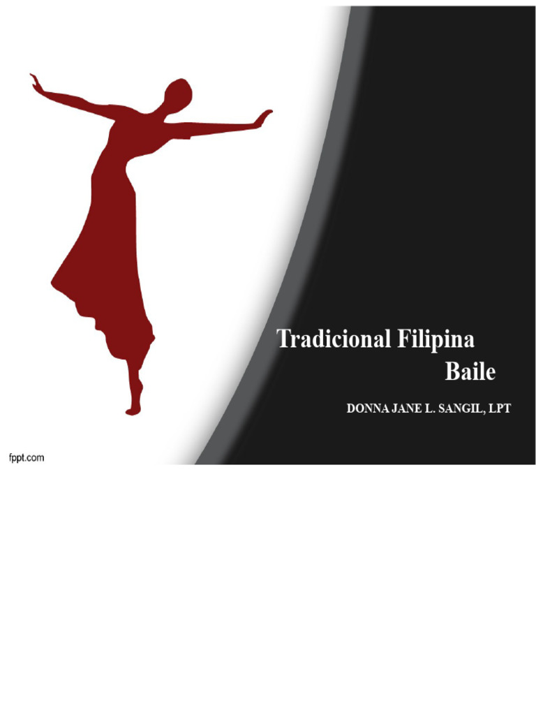 Presentación de PowerPoint Sobre El Baile Tradicional Phil | PDF ...