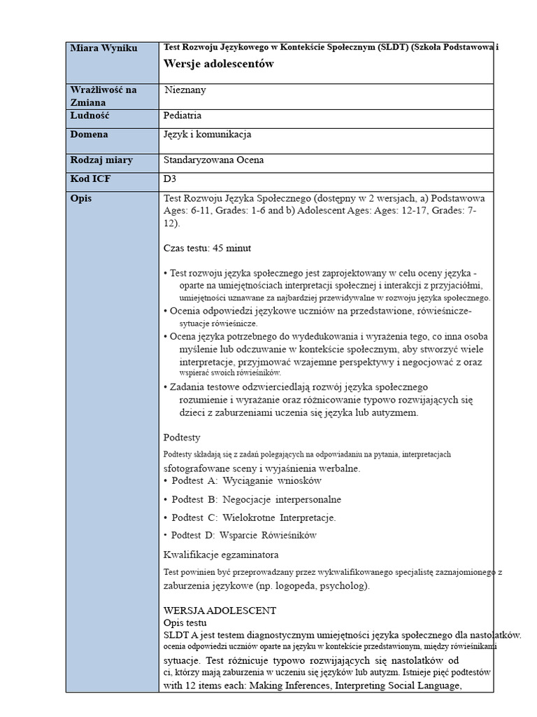 SLDT | PDF