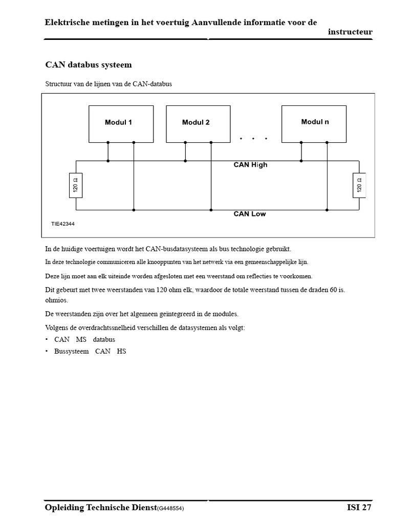 CAN-bussysteem Ford PDF | PDF