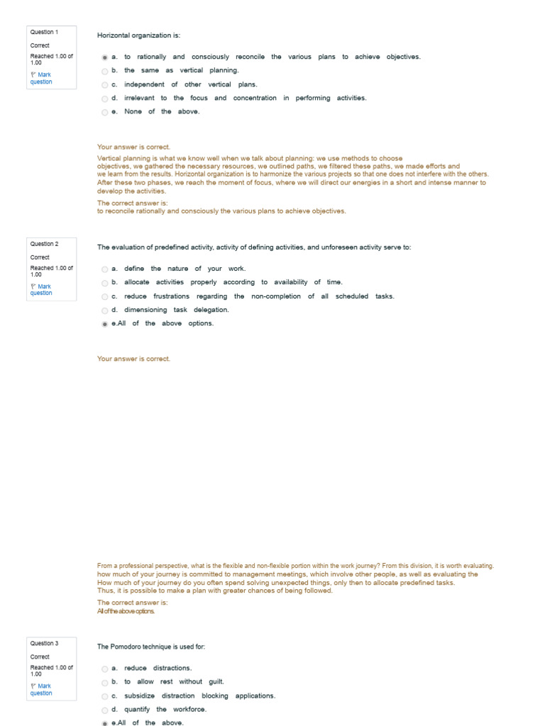 Productivity Strategies - Module 3 | PDF | Time Management ...