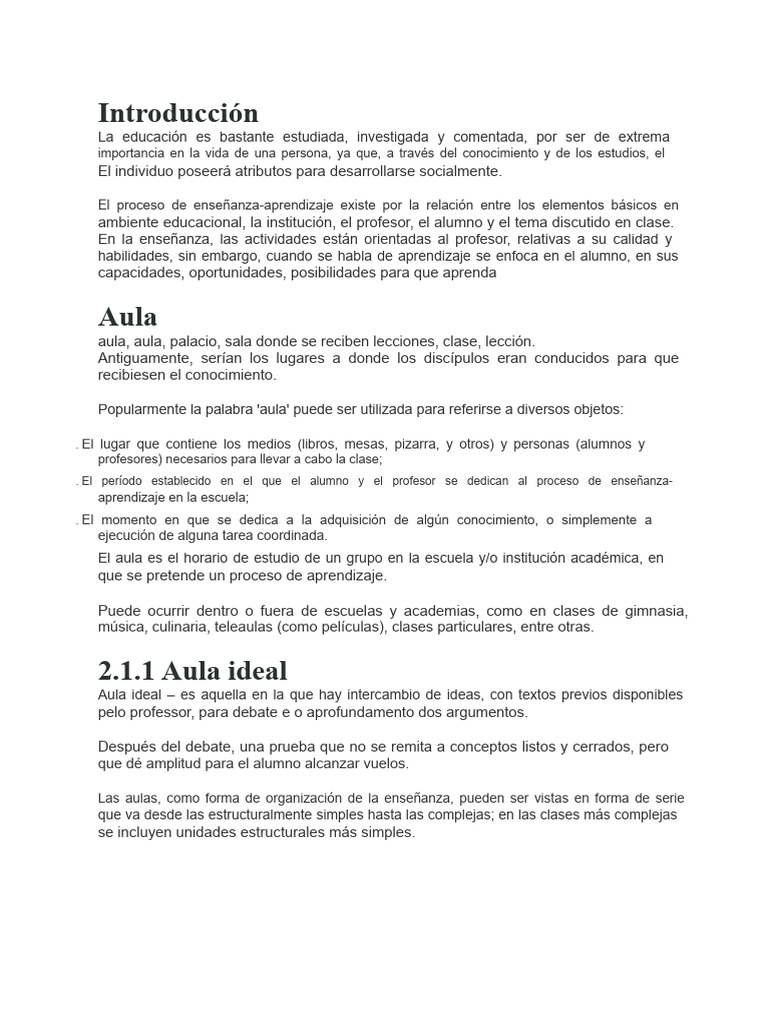 Clase Ideal y Profesor Ideal. | PDF | Enseñando | Maestros