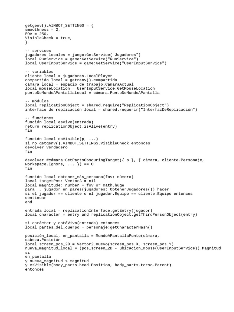 Script de Aimbot para Phantom Forces | PDF | Informática | Ingeniería ...