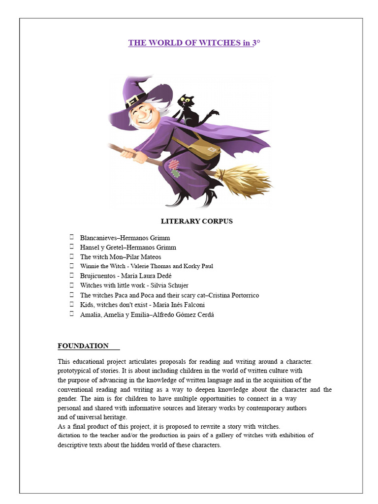 Exploring Witches in Children's Literature | PDF | Hansel And Gretel ...