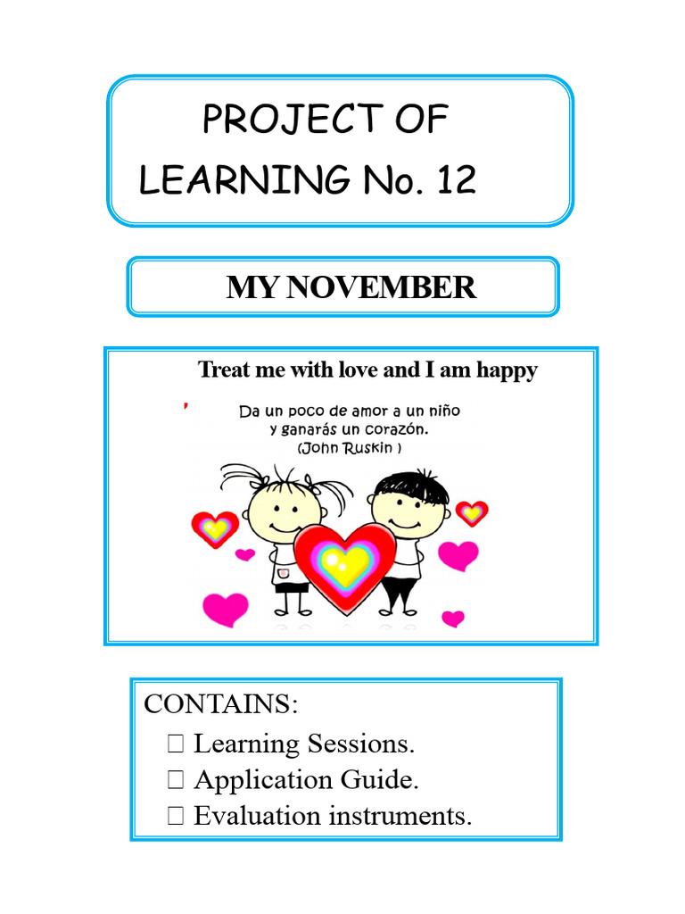 November Learning Project: Emotional Safety | PDF | Nonverbal ...