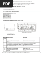 C175B PCM Connector Pinout Details | PDF | Throttle | Vehicle Parts
